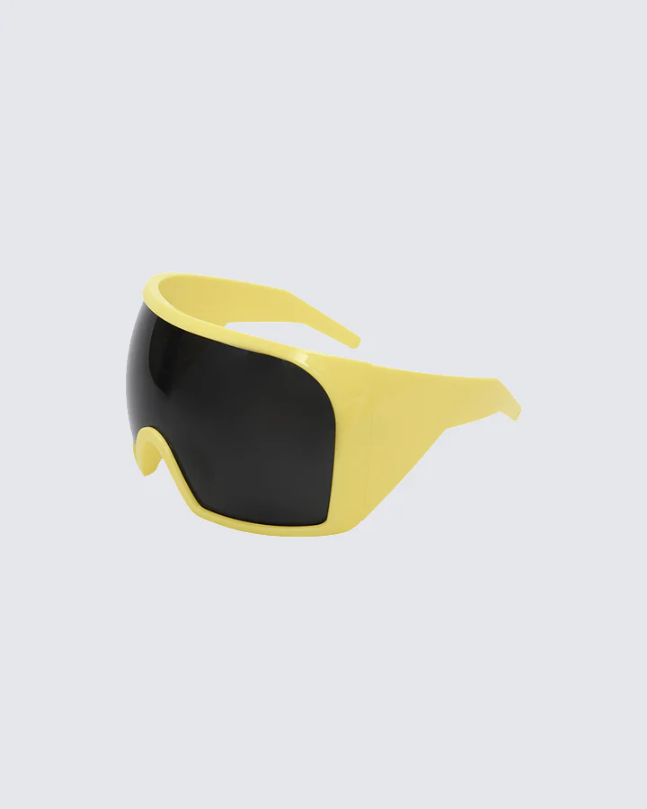 Oversized Sporty Sunglasses - Image 5