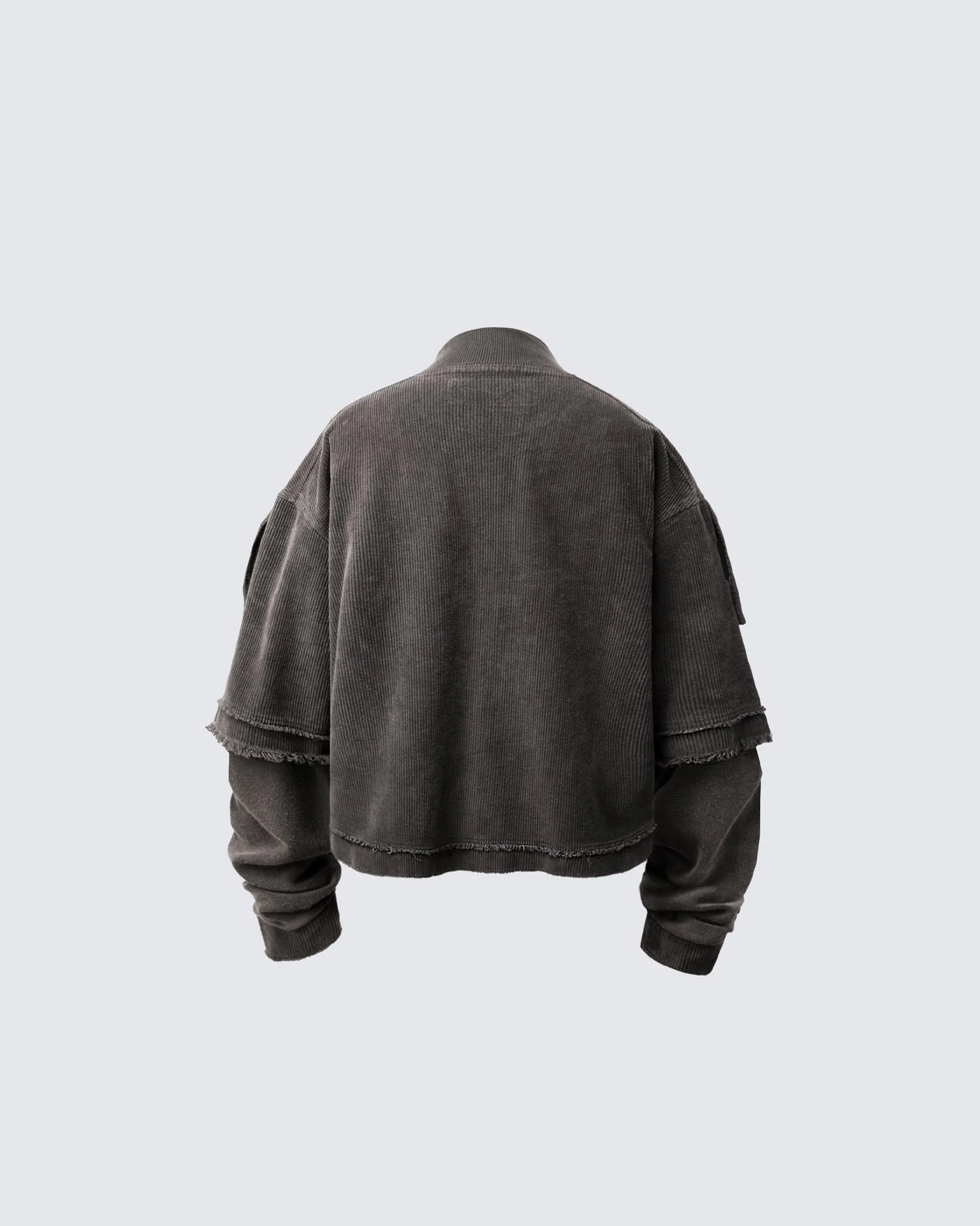 KIIKIO Patchwork Distressed Sweatshirt - Image 5