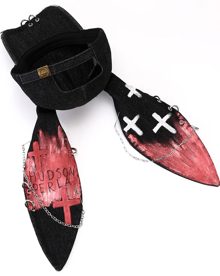 Punk Bunny Ear Baseball Cap - Image 4