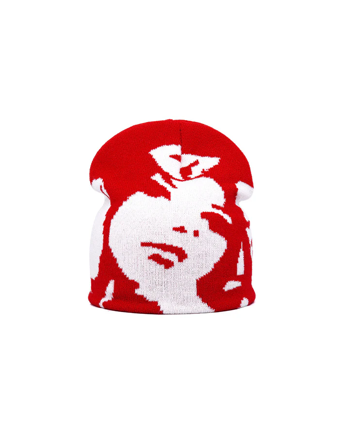 Punk Hip-Hop Knitted Beanie - Image 2