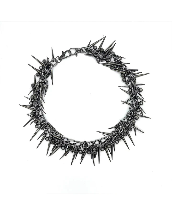 Punk Hip-Hop Spike Metal Chain - Image 7