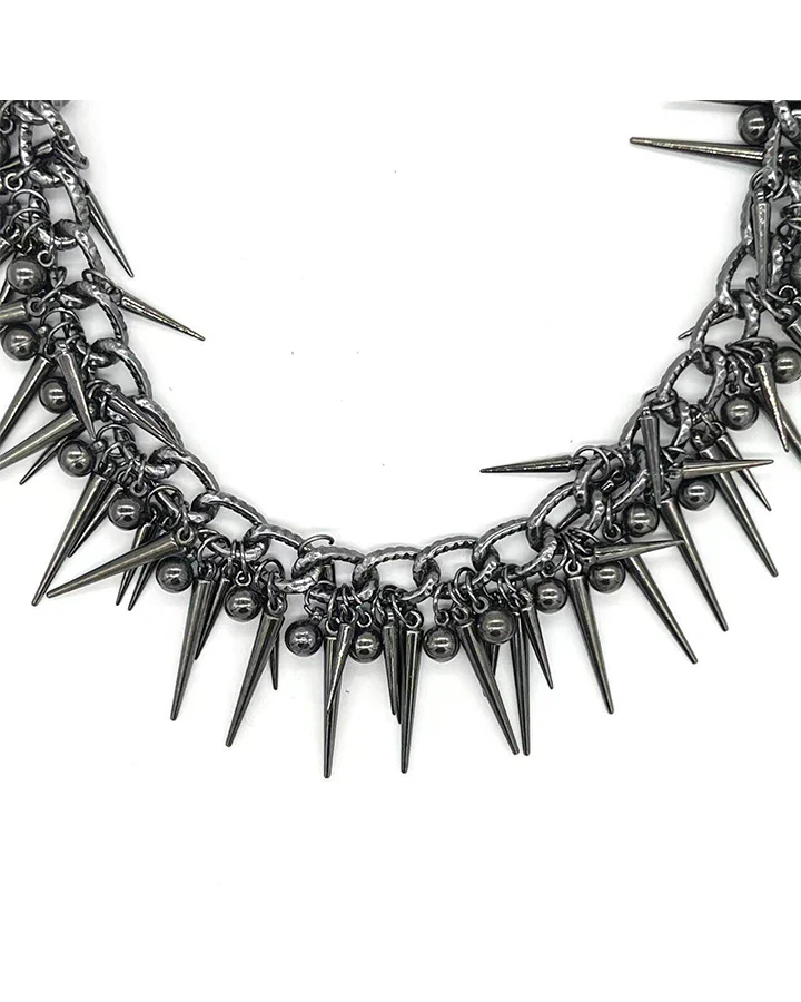 Punk Hip-Hop Spike Metal Chain - Image 8