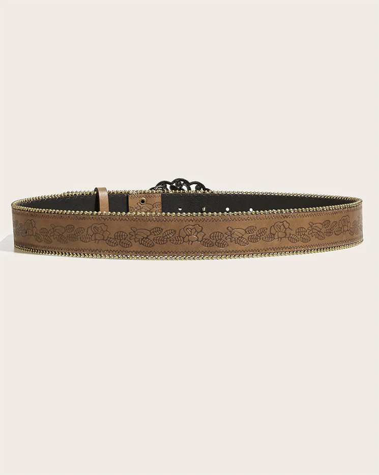 Punk Snap Button Casual Belt - Image 5