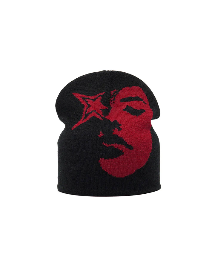 Punk-Style Knitted Beanie - Image 5