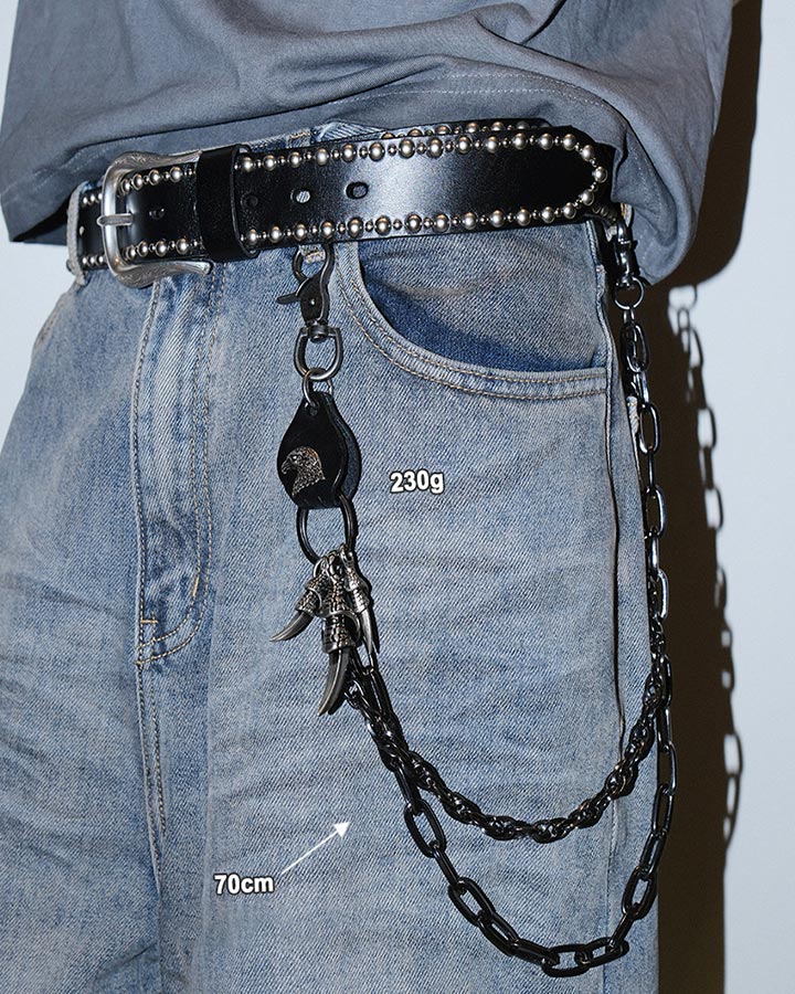 Punk Style Metal Chain Accessory - Image 6
