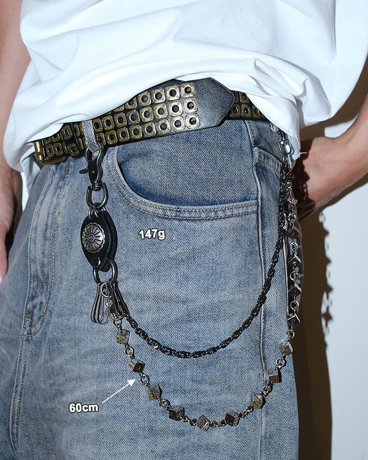 Punk Style Metal Chain Accessory - Image 7