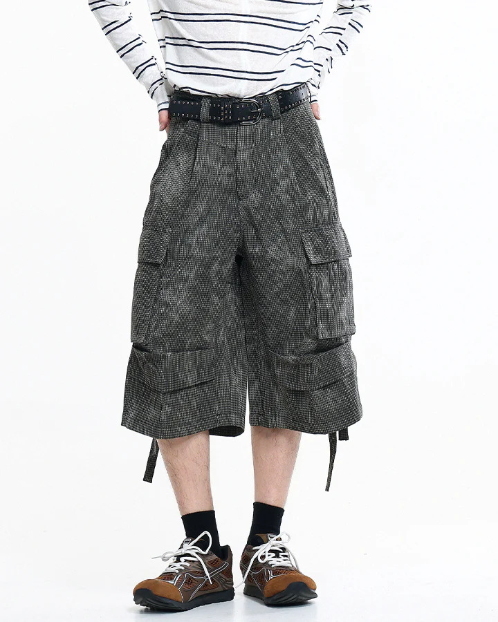 Refined Utility Cargo Bermuda Shorts - Image 2