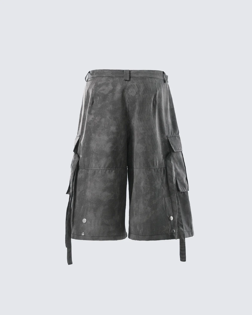 Refined Utility Cargo Bermuda Shorts - Image 3