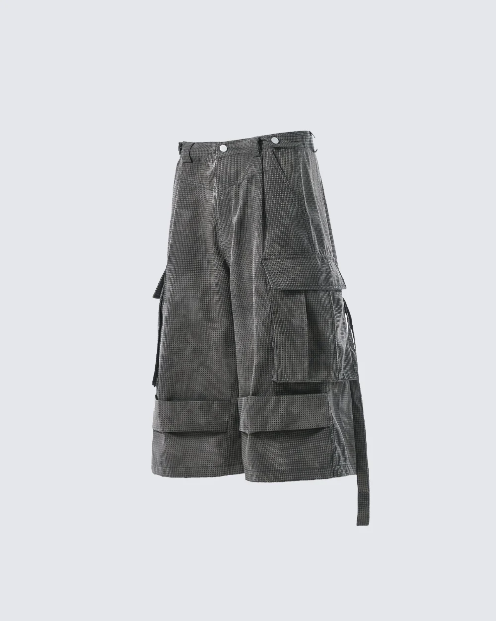 Refined Utility Cargo Bermuda Shorts - Image 5