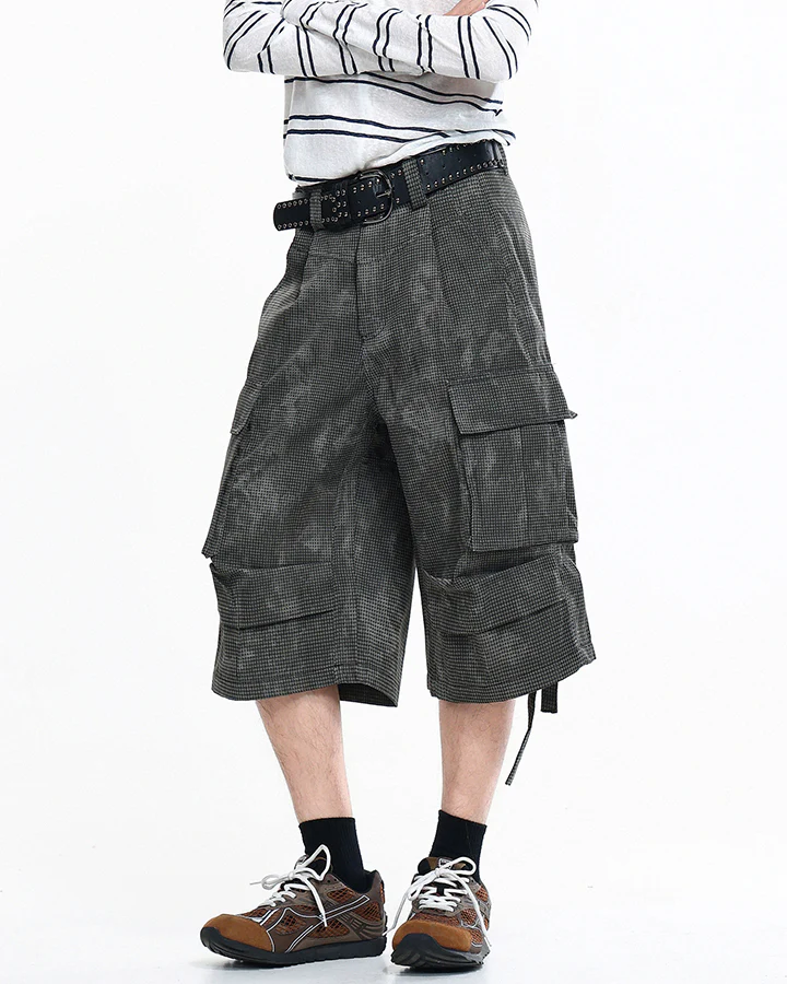 Refined Utility Cargo Bermuda Shorts - Image 6