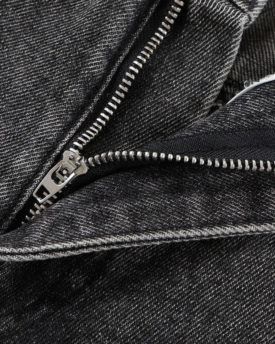 Retro Multi-Pocket Cargo Denim Pants - Image 6
