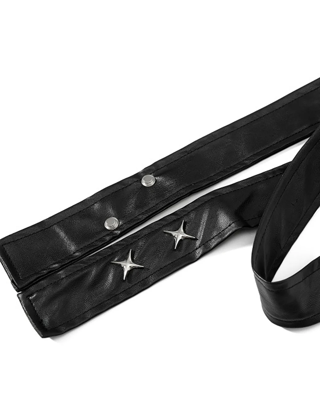 Retro Panel Stacked Cotton Pants - Image 11