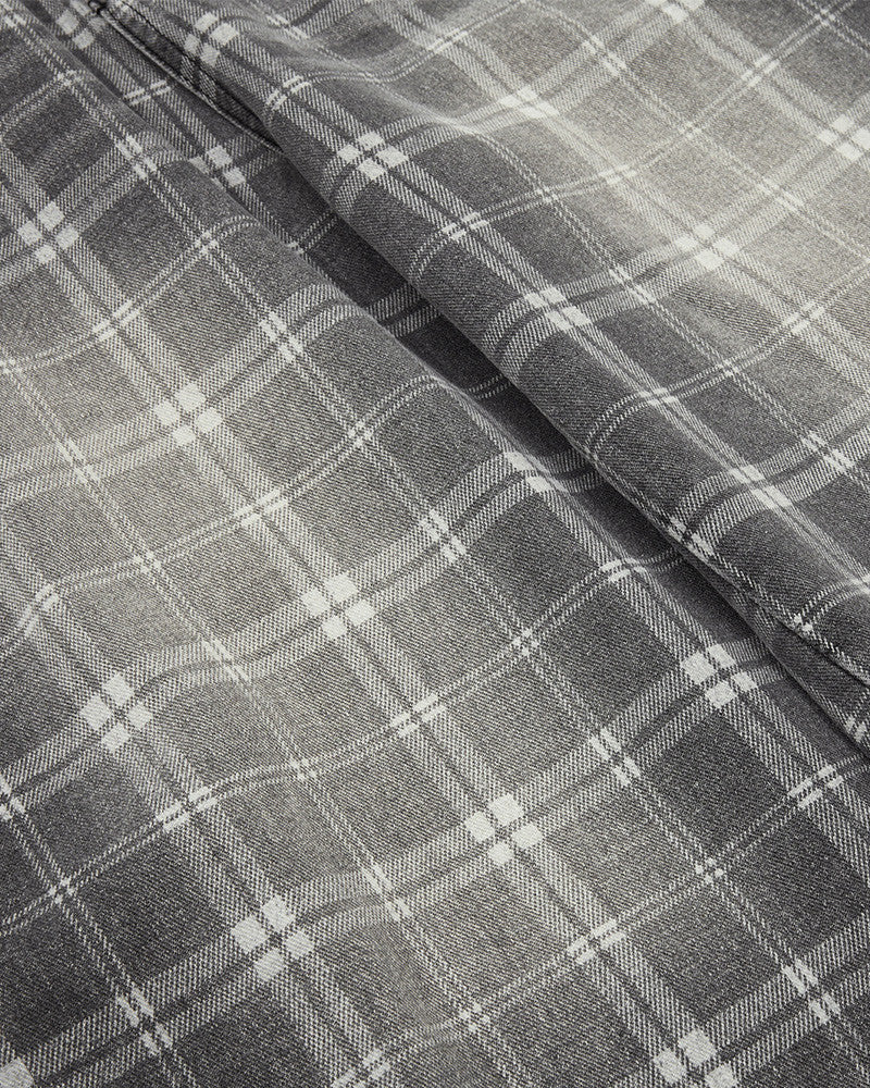 Retro Plaid Wide-Leg Casual Pants - Image 10