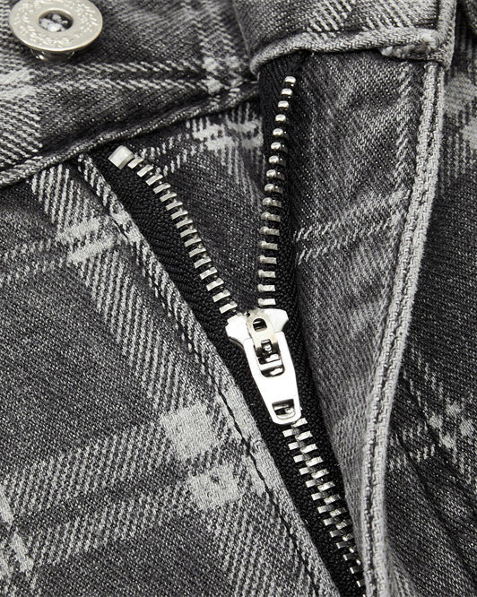 Retro Plaid Wide-Leg Casual Pants - Image 7