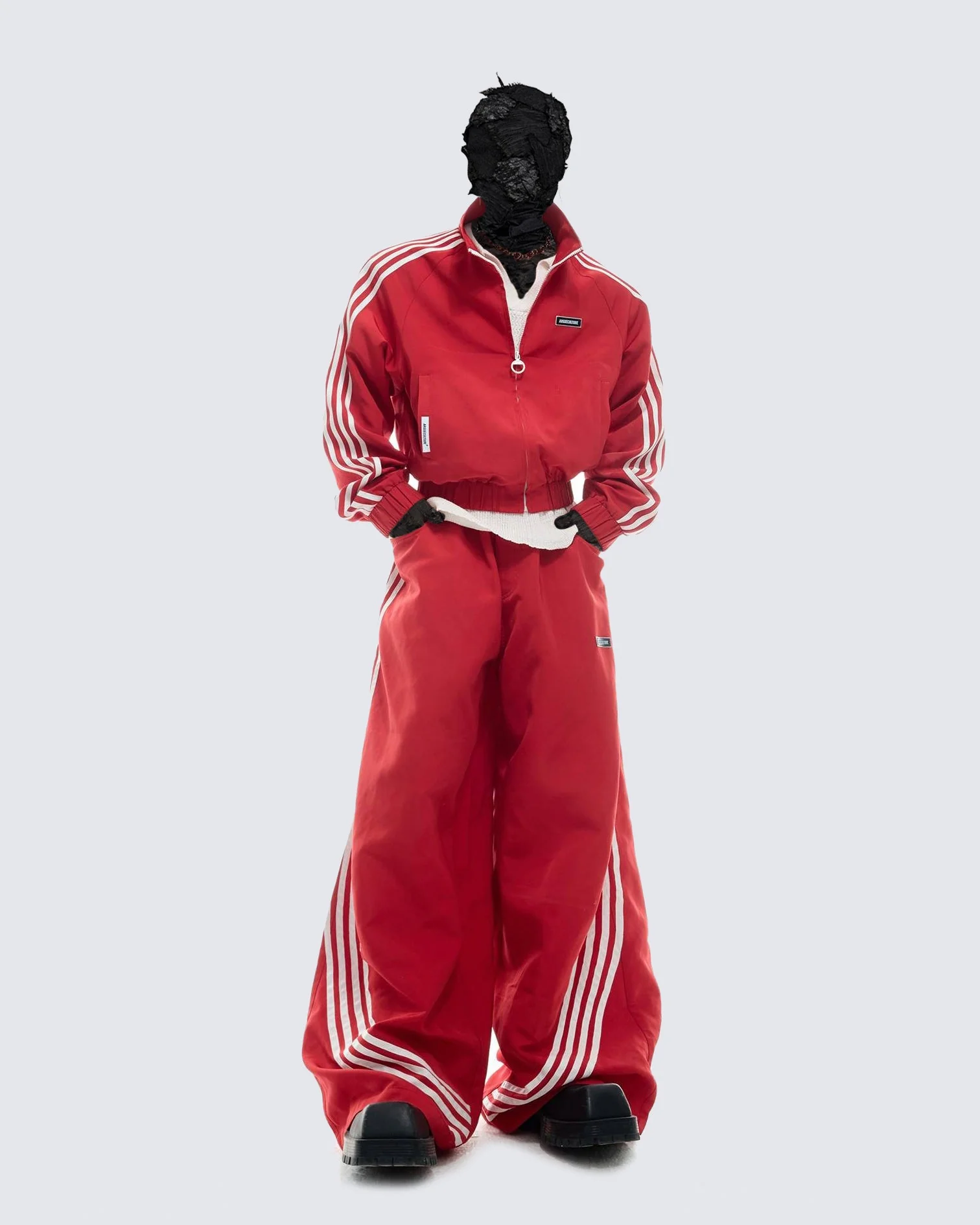 Retro Side Stripe Track Jacket - Image 3