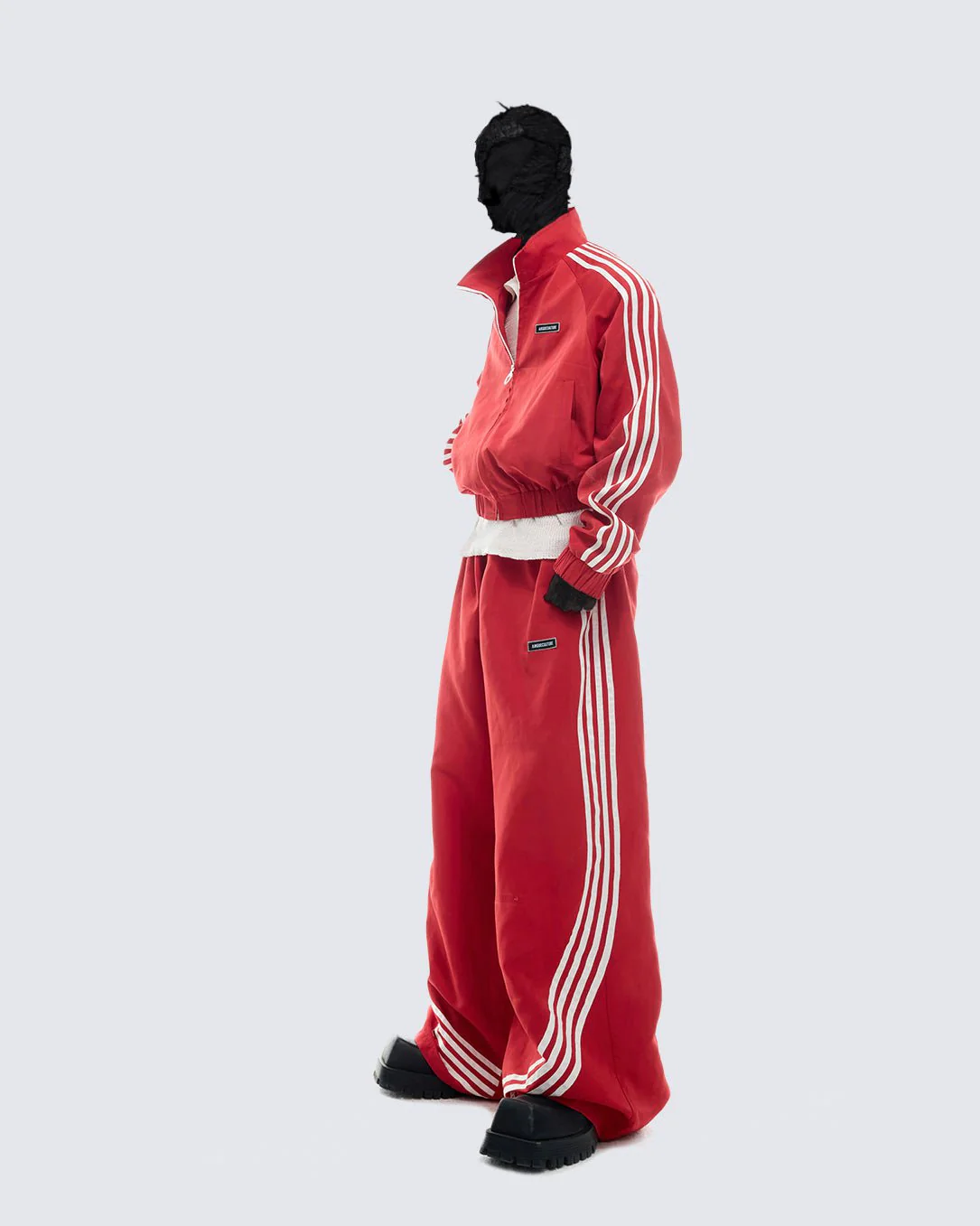Retro Side Stripe Track Jacket - Image 4