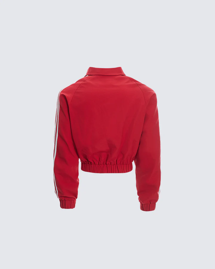 Retro Side Stripe Track Jacket - Image 6