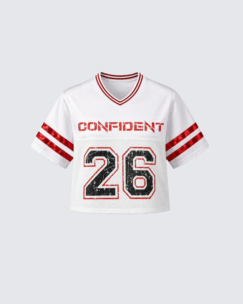 Retro Sports Mesh Number Jersey Tee - Image 2