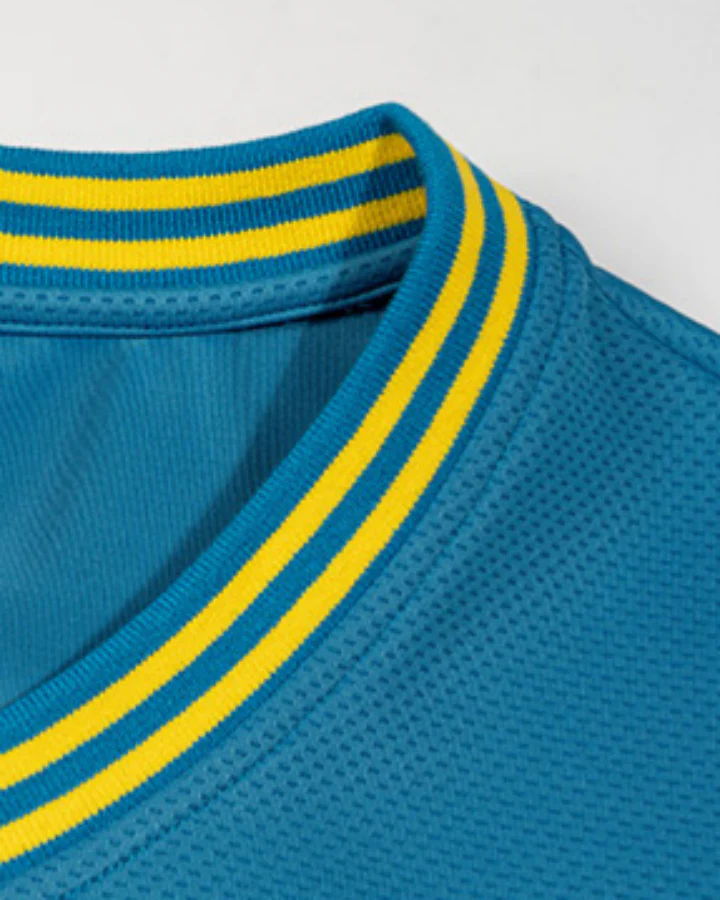 Retro Sports Mesh Number Jersey Tee - Image 6