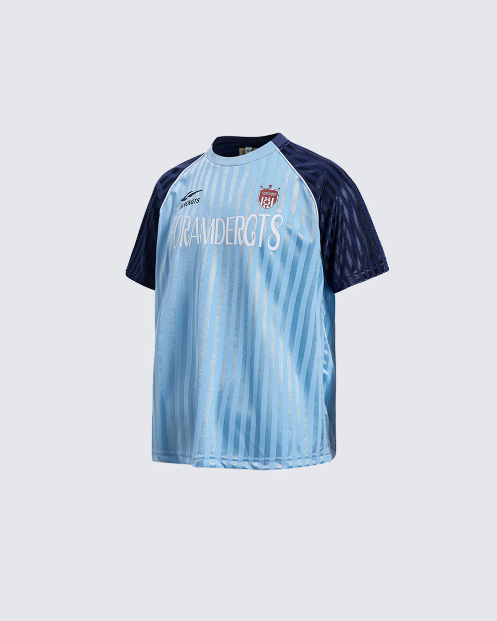 Retro Striped Star Number Jersey T-Shirt - Image 3