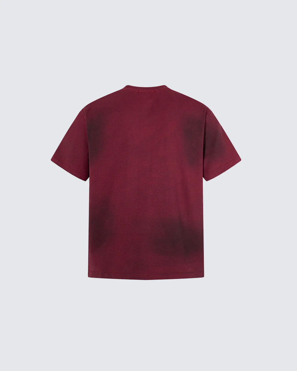 Retro-Style Washed Print Casual Short-Sleeved T-Shirt - Image 4