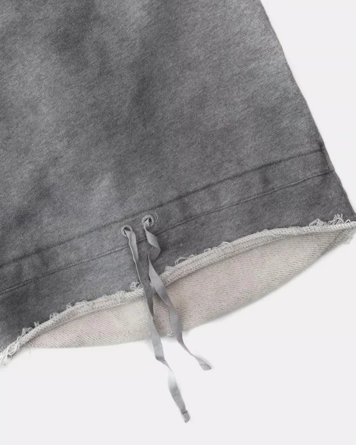 Retro Washed Nnique Drawstring Athletic Shorts - Image 8