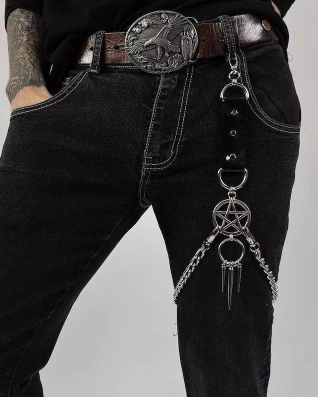 RockHip-Hop Waist Chain Accessory - Image 2