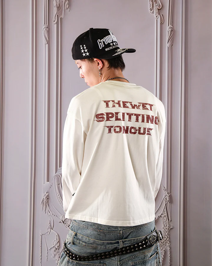 Rolling Stones Tongue Graphic Long Sleeve - Image 3