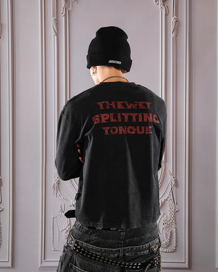 Rolling Stones Tongue Graphic Long Sleeve - Image 6