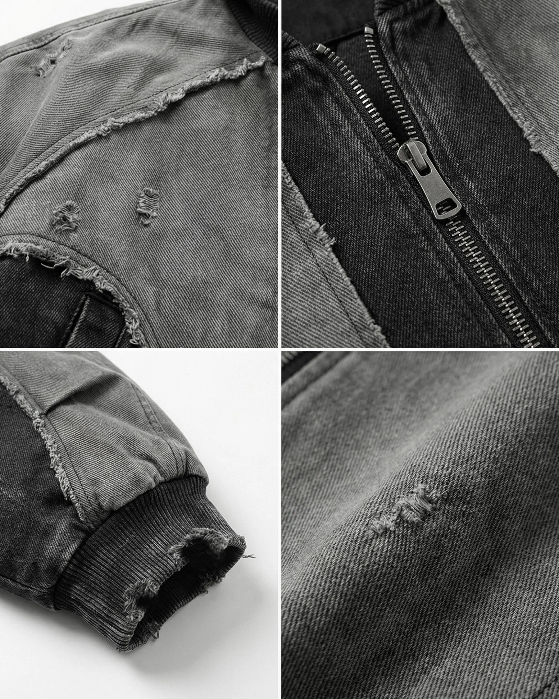 RUINED AMUSEMENT PARK SERIES-Wasteland Style Jacket - Image 11