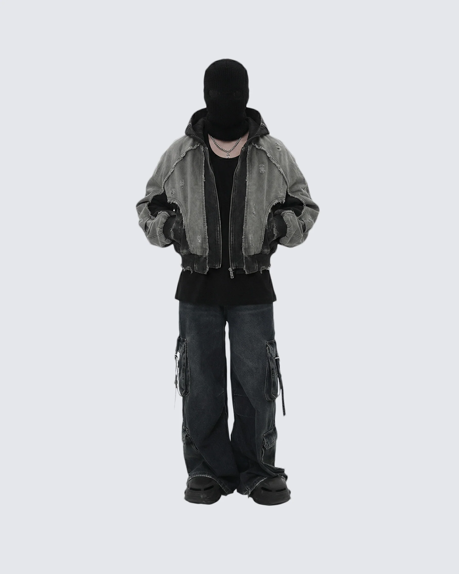 RUINED AMUSEMENT PARK SERIES-Wasteland Style Jacket - Image 3