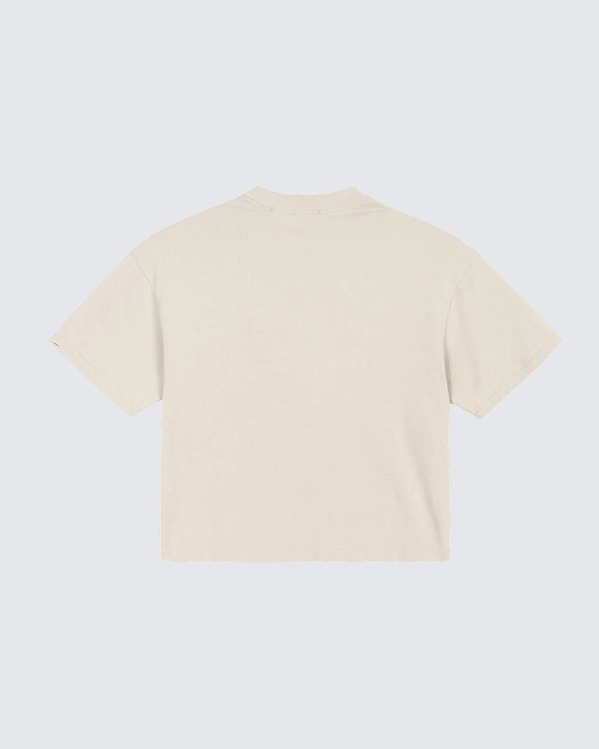 Street Fashion Short Boxy Tee - Image 8