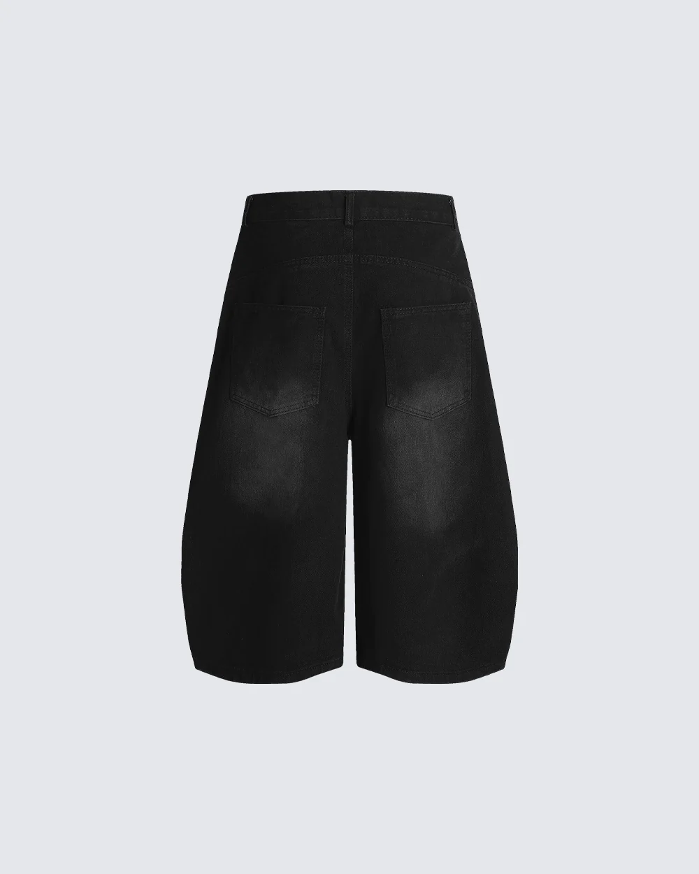Side Stripe Panel Seven-Length Denim Pants - Image 7
