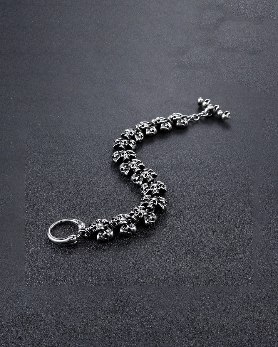 Skull 22cm Bracelet - Image 3