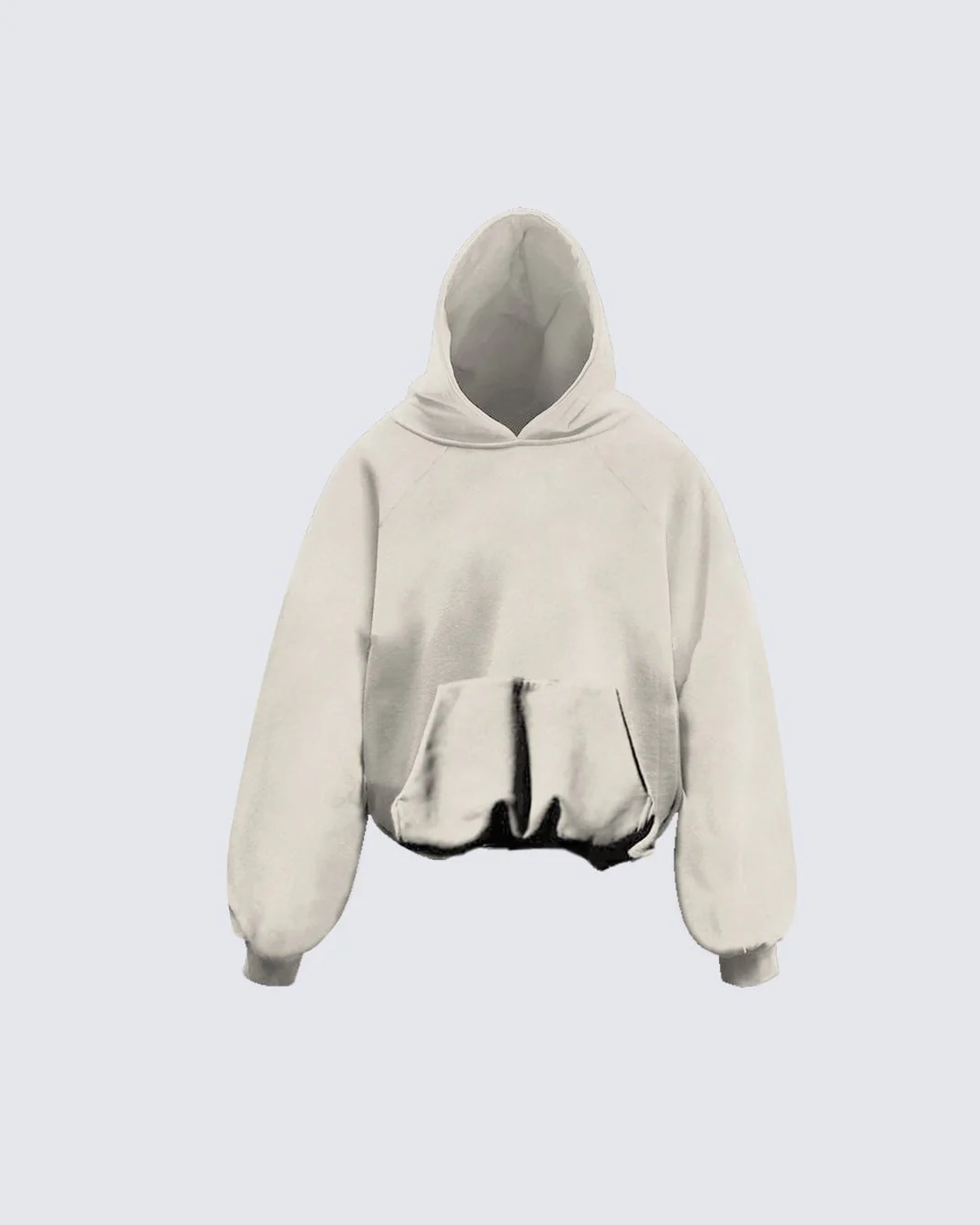 KIIKIO Raglan Sleeve Loose Hoodies - Image 4