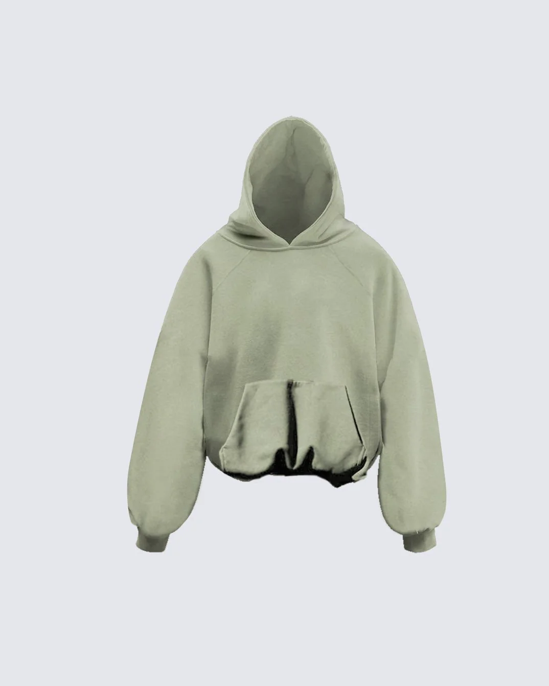 KIIKIO Raglan Sleeve Loose Hoodies - Image 6