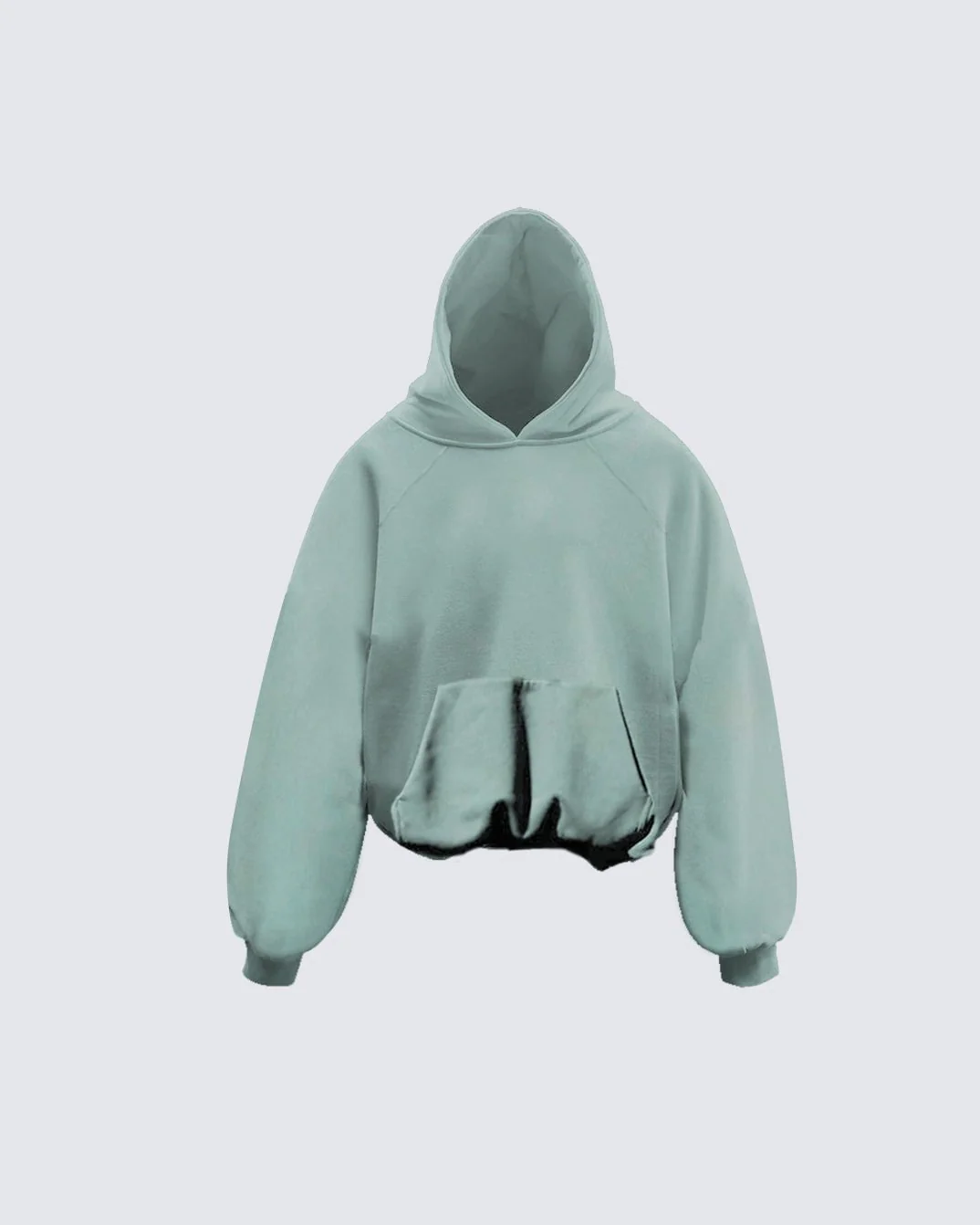 KIIKIO Raglan Sleeve Loose Hoodies - Image 9