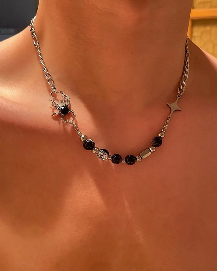 Spider Titanium Steel Necklace - Image 2