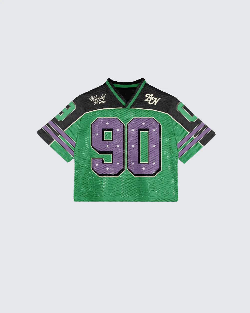Sport Mesh Number Graphic Jersey Tee - Image 3
