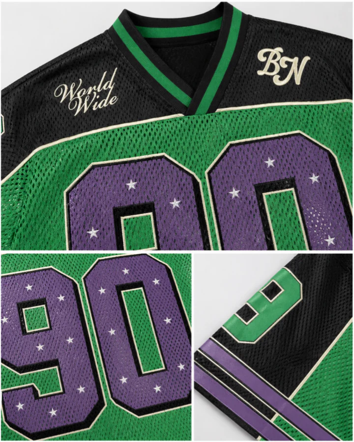 Sport Mesh Number Graphic Jersey Tee - Image 4