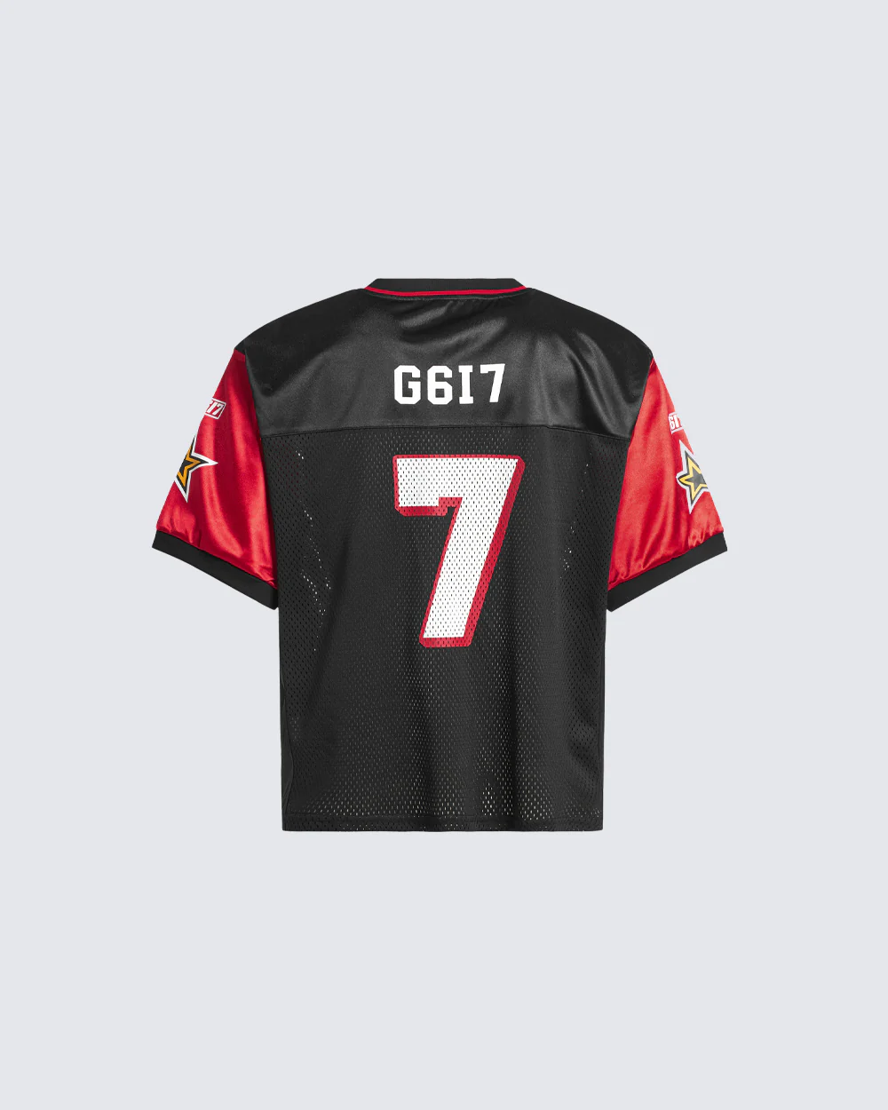 Sport Mesh Number Print Street Football Jersey - Image 3