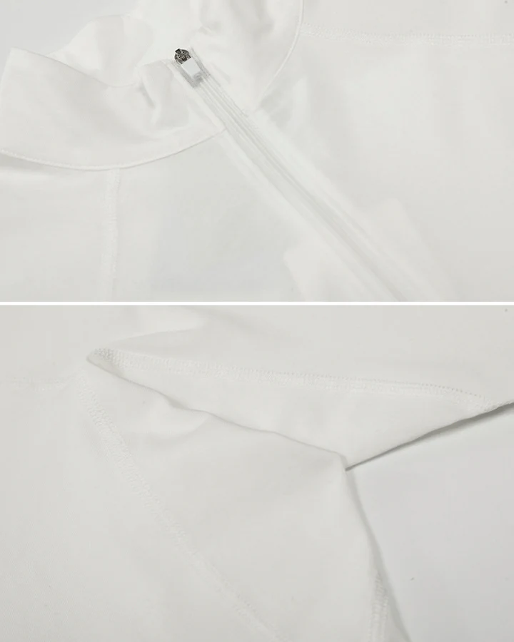 Sport Stand Collar Quick-Dry Long Sleeve T-Shirt - Image 10