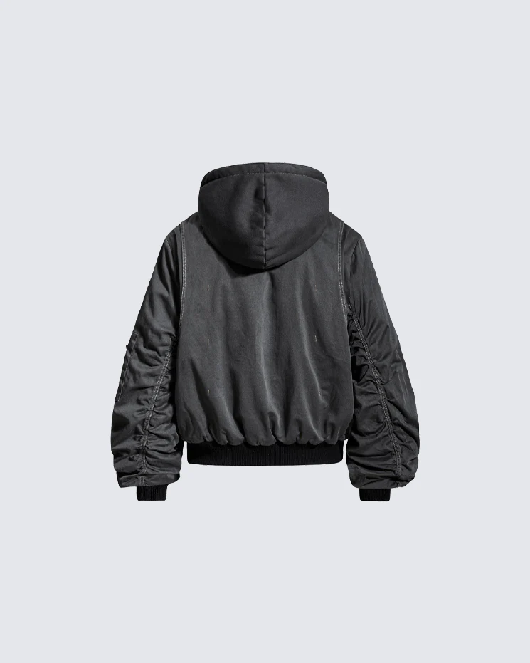 Spring Lightweight Casual Hooded Jacket - Image 3
