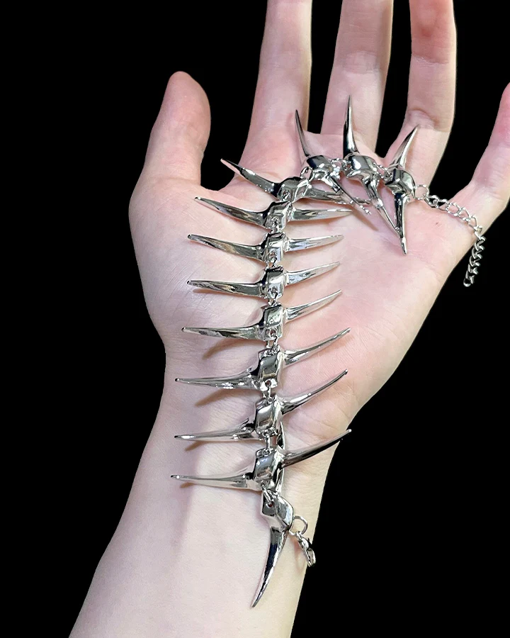 Spring New Arrival Punk Spike Bracelet - Image 4