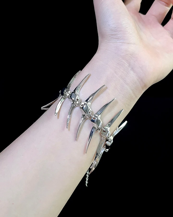 Spring New Arrival Punk Spike Bracelet - Image 6