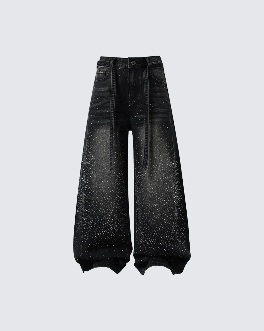 Starry Dot New Balloon Jeans