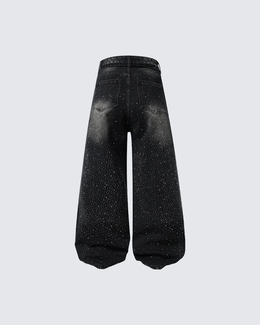 Starry Dot New Balloon Jeans - Image 3