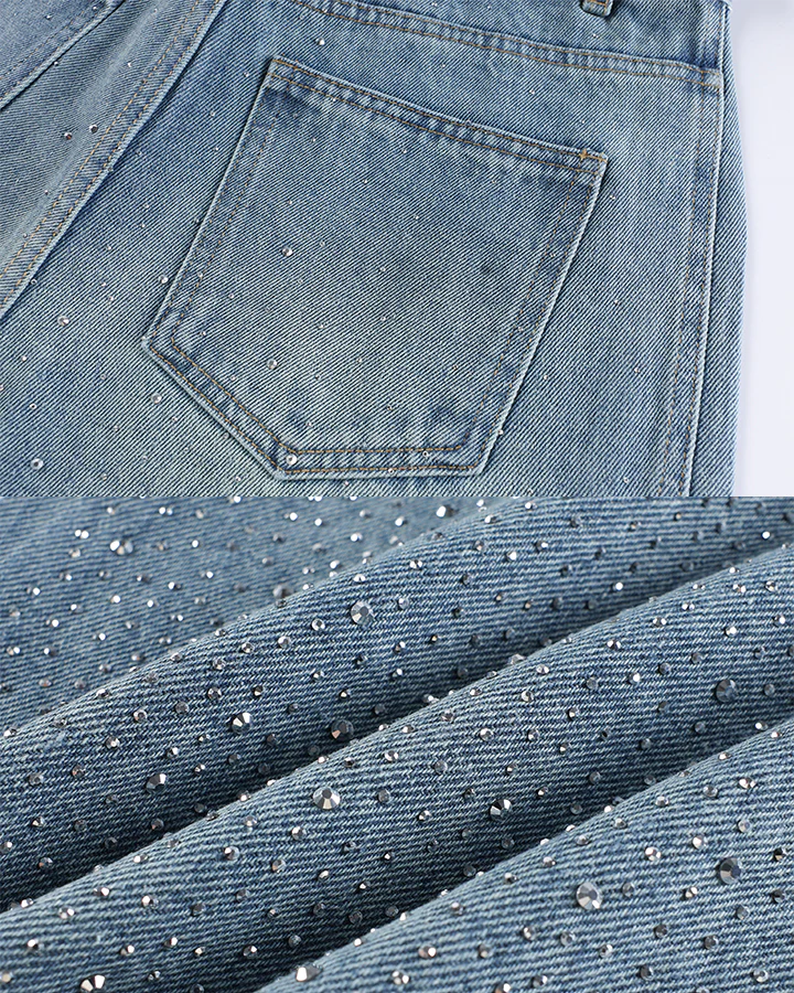 Starry Dot New Balloon Jeans - Image 6