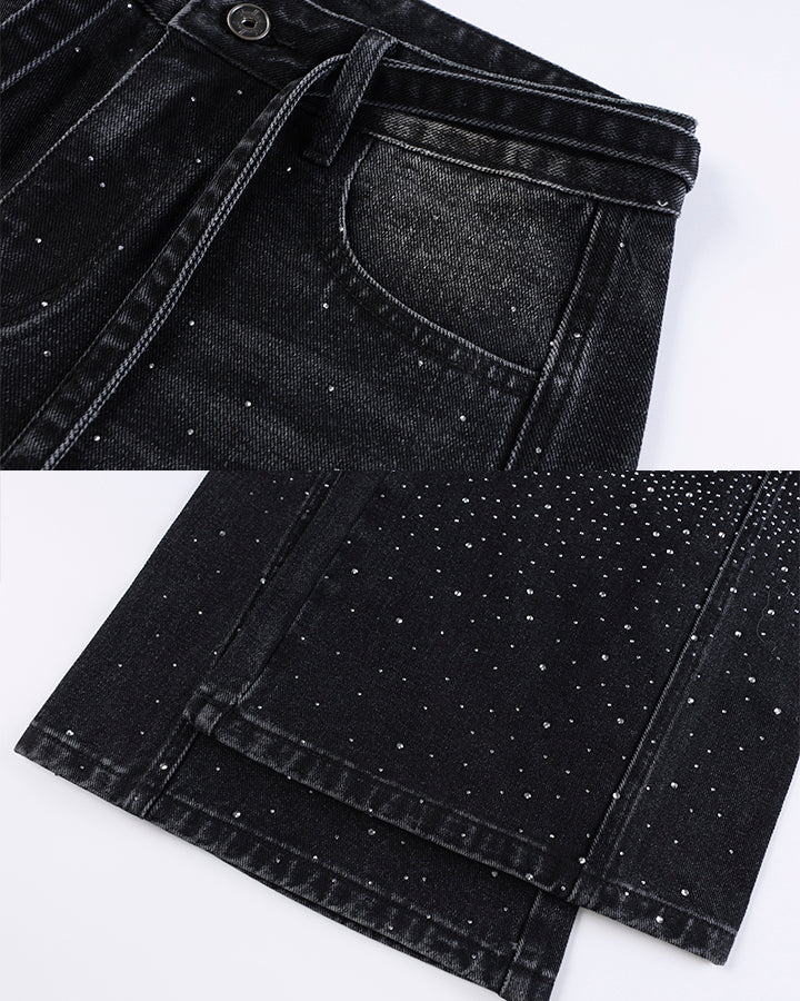 Starry Dot New Balloon Jeans - Image 8