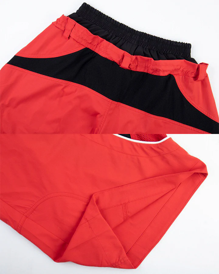 Street Colorblock Panel Loose Fit Wide Leg Pants - Image 14